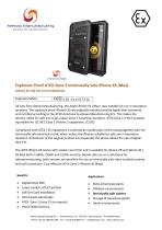 Explosion Proof ATEX Zone 2 Intrinsically Safe iPhone XS (Max)-1