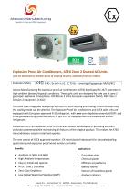 Product flyer explosion proof AC Units Ducted (3.5-14kW)-1