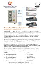 Product flyer explosion proof AC Units VRV (22-33kW)-1
