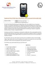 Product flyer explosion proof iPhone 16E (Ex Zone 2)-1