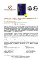 Product flyer explosion Proof Samsung Galaxy Tab Active5 Pro (Ex Zone 2)-1
