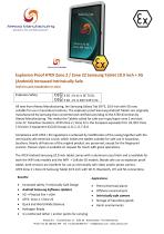 Product flyer explosion proof Samsung Galaxy Tab S9 FE (Ex Zone 2)-1