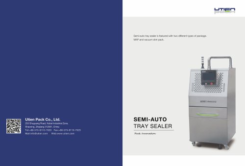 SEMI-AUTO TRAY SEALER