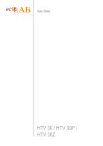 HTV 30 / HTV 30P / HTV 30Z - 1