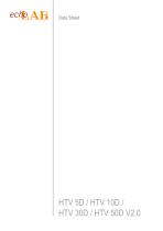 HTV 5D / HTV 10D / HTV 30D / HTV 50D V2.0 - 1