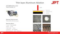 Tunable Laser - Laser Resource - Thin layer Aluminum Ablation-1