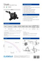 Electric Vehicle Charging Pile Cooling Pump TA60 - 1