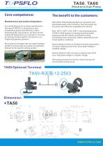 TA50,TA60 Electric car water circulation pump - 3