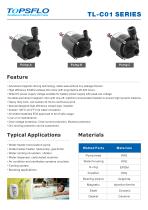 TL-C01 12v 24v Brushless dc water pump,water heater pump - 1