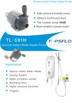 TL-C01H Electric Instant Water Heater Pump - 1