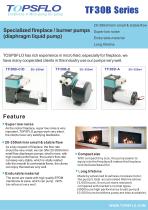 TOPSFLO Diaphragm  fireplace PUMP  burner pumps - 1