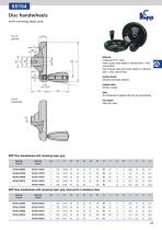 Handwheels, handles, position indicators - 15