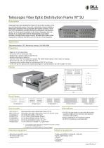 elescopic Fiber Optic Distribution Frame 19" 3U Q-Fiber - 1