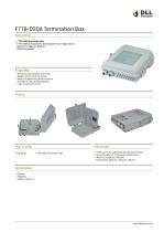 FTTB-D20A Termination Box