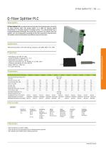 Q-Fiber Splitter PLC-1