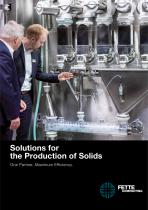Solutions for the Production of Solids
