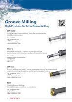 Groove Milling High Precision Tools for Groove Milling - 2