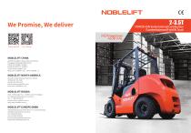 FD4P20-35N Series Internal Combustion Counterbalanced Forklift Truck