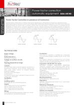 Power factor correction AR140 - 3