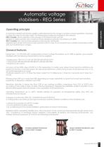 Voltage stabilizers catalogue 2017-10