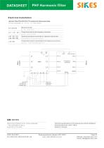 sikes harmoic power filter for  15kw VFD THDI -3