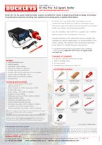 Datasheet: ST-AC Pro' AC spark tester - 1