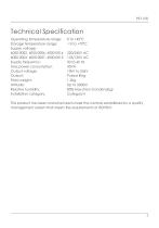 User Manual: PST100 AC spark tester-5