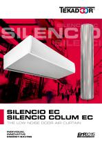 SILENCIO EC - THE LOW NOISE DOOR AIR CURTAIN - 1