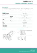 ITP14 UNIVERSAL PROCESS INDICATOR 0-10 V / 4-20 MA-2
