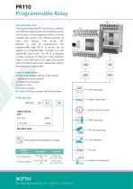 Product flyer PR110-1