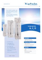 FLOW METER A, C, D - 1