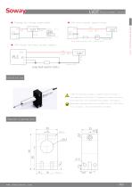 SOWAY LVDT displacement transducers SDVB20 - 3