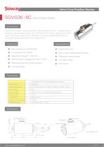 SOWAY LVDT displacement transducers SDVG36-8C - 1