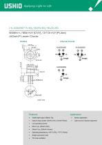 HL65261MG/62MG/64MG 658nm /85mW (CW) /310mW (Pulse) AlGaInP Laser Diode - 1