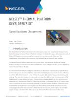 NECSELT M THERMAL PLATFORM DEVELOPER’S KIT-1