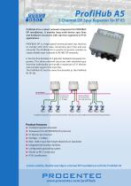 ProfiHub A5 - PROCENTEC - PDF Catalogs | Technical Documentation | Brochure