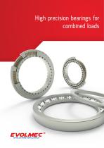 High precision bearings for combined loads - EVOLMEC - EVMU - 07.2021 - 1