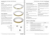 High precision bearings for combined loads - EVOLMEC - EVMU - 07.2021 - 3