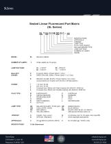 SL Series Sealed Fluorescent Linear - 5