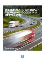 A systematic approach to moving goods in a better way-1