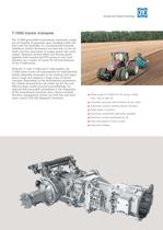 T-7000 tractor transaxle-1