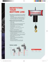 CLX Chain Hoist - Innovative Load Handling - 7