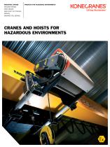 CRANES AND HOISTS FOR HAZARDOUS ENVIRONMENTS - 1