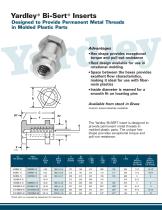 Bi-Sert Threaded Metal Insert - 1