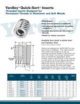 Quick-Sert Threaded Metal Insert - 1