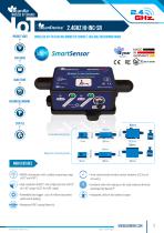 2.4GHz HI-INC-SR Wireless TRI AXIS inclinometer Sensor - 1