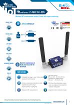 Datasheet BeanDevice 2.4GHz AX-3DS , wireless Shock sensor for Industrial IOT application-1