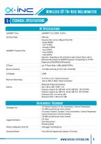 Datasheet Satevis Alpha Inc Kompakt 10T- Tri-Axis LoraWan Inclinometer -8