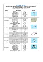 Catalogue Vibration Motors - 1