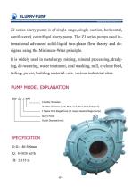 SunboPump ZJ Slurry Pump Slurry Booster Pump - 2